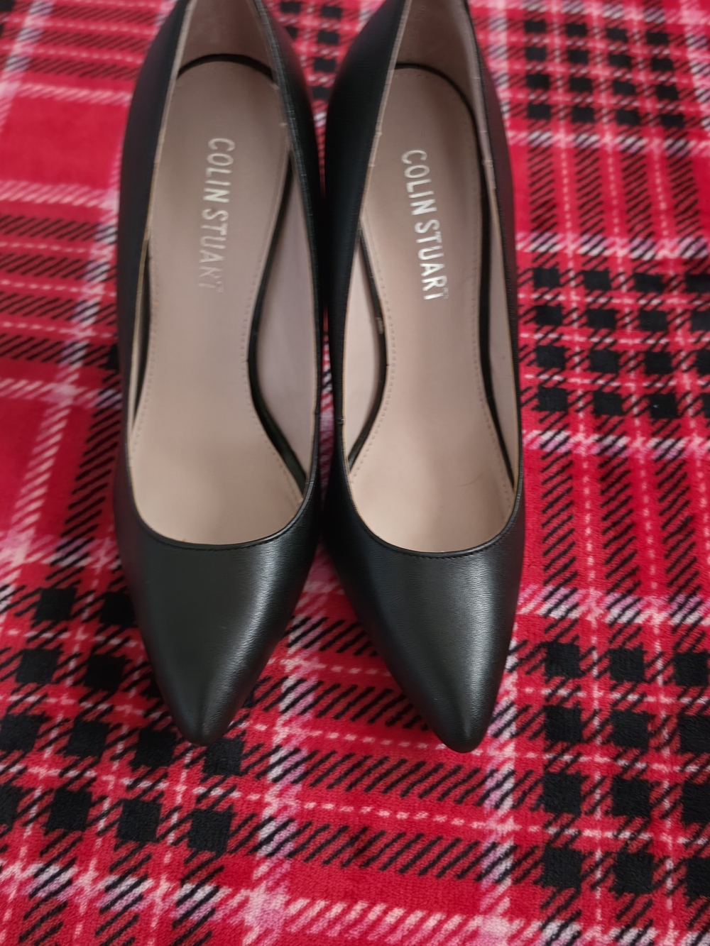 Colin Stuart Black Pointed Toe Women's Pumps